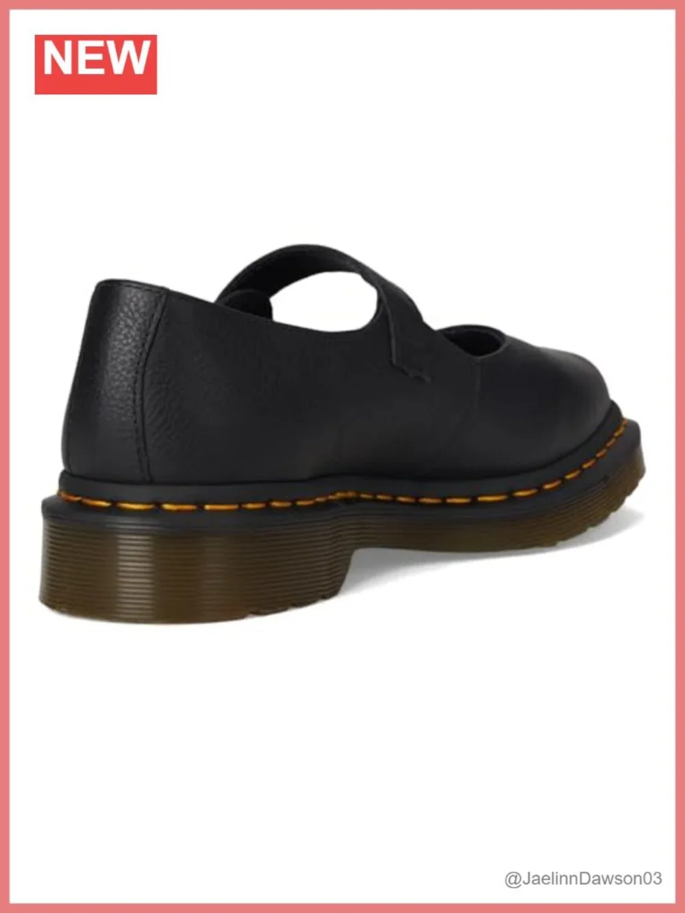 Leather Mary Jane Flats with Goodyear Welted Sole